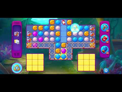 Fishdom Very Hard level 11995 no boosters フィッシュダム ベリーハード