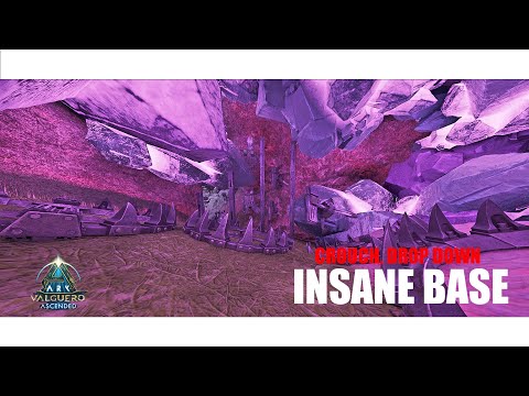 VALGUERO Insane OP SOLO CROUCH Rathole Base Spot is Unraidable  - Ark Survival Ascended