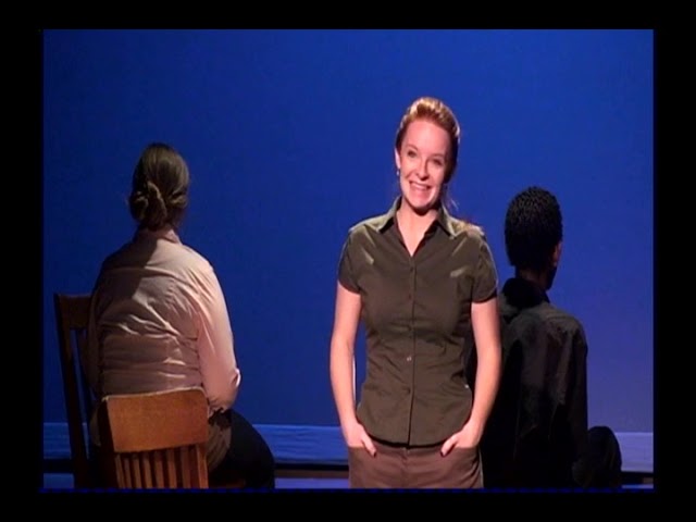 The Laramie Project by by Moisés Kaufman and members of the Tectonic Theater Project, Act 3, Directed by Nate Wasson, Shreveport Little Theatre, 2011, Featuring Robert Alford II as Moises Kaufman, Rulon Stacey, Philip DuBois and Judge Barton R. Voigt