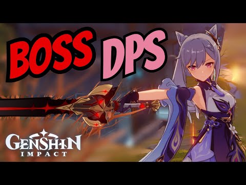 Genshin Impact |  AR40 Keqing Deleting Bosses in One DPS Window