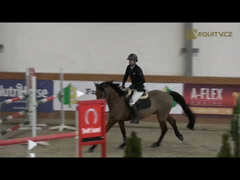 Stupňovaná obtížnost do 110 cm: Zimní jezdecký pohár, Královice 5. 2. 2022