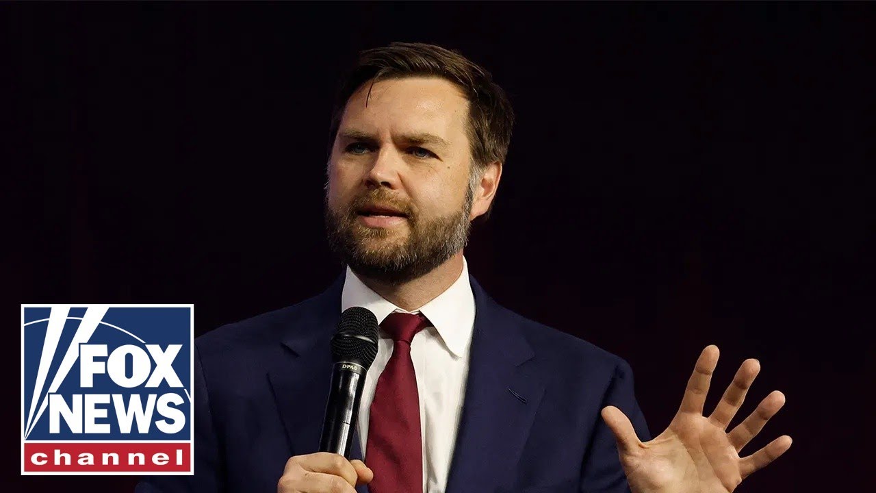 JD Vance speaks at International Association of Fire Fighters Convention in Boston