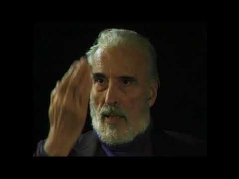 Christopher Lee On Acting