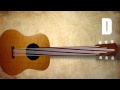 Classical Guitar Tuning - Standard, A4 at 440hz