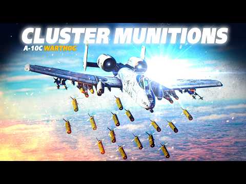 A-10C Warthog Cluster Munition Delivery | CBU-97 | Digital Combat Simulator | DCS |