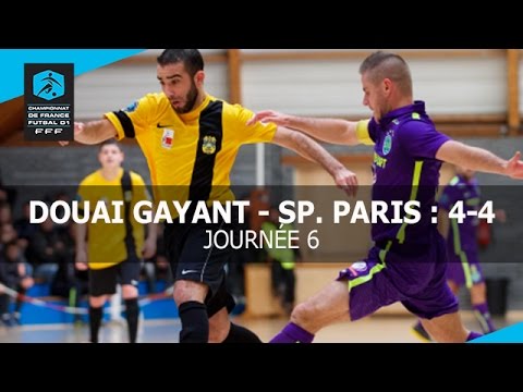 J6 : Douai Gayant - Sporting Paris (4-4), le résumé