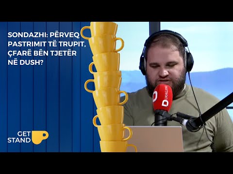 Sondazhi: Përveq pastrimit të trupit, çfarë bën tjetër në dush?