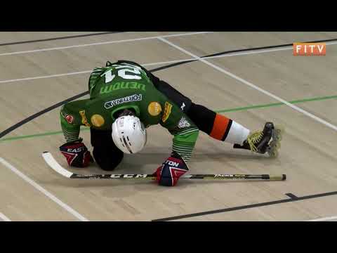 Highlights from the Falkland Islands Inline Hockey League Week 9