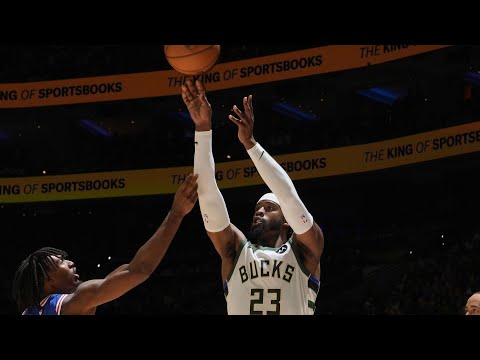 Highlights: Wes BULLSEYE! 🎯 | Bucks 90 – Sixers 88 | Game Winner | 10.20.22