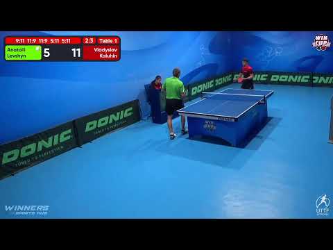 21:30 Anatolii Levshyn 2 - 3 Vladyslav Kaluhin West 5 WIN CUP 22.11.2022 | TABLE TENNIS WINCUP