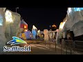 SeaWorld At Night Orlando Florida 2022 Full Walking Tour