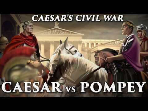 Caesar against Pompey - Great Roman Civil War DOCUMENTARY-Full Documentary