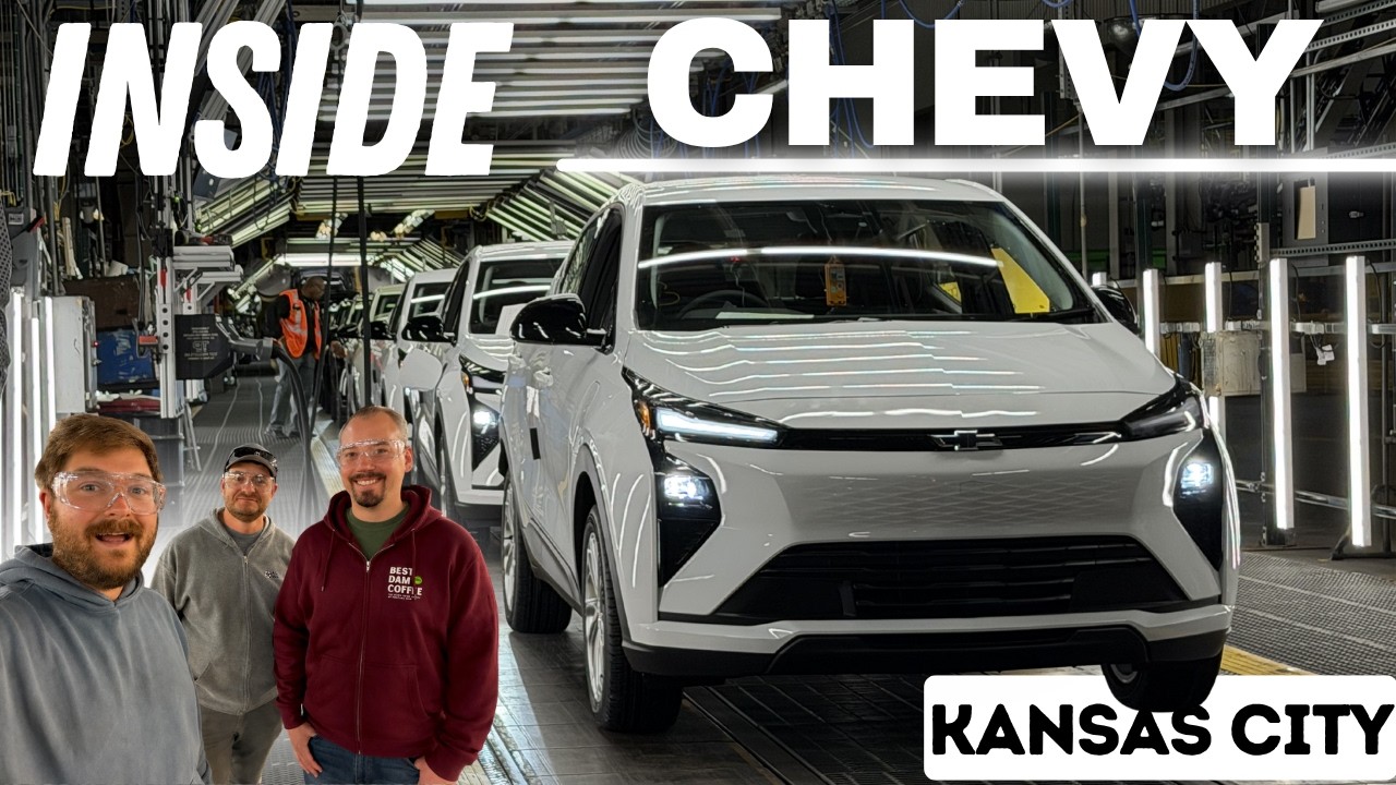 2027 Chevy Bolt EV on the assembly line at the Fairfax plant