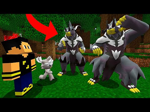 Esse Pokémon Lendário tem Duas Formas no Minecraft Pixelmon
