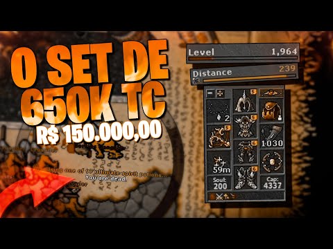 THE ABSURD VALUE OF A TIER 6 SET IN TIBIA | THE WARS OF THE EXITES | TIBIA FERUMBRINHA