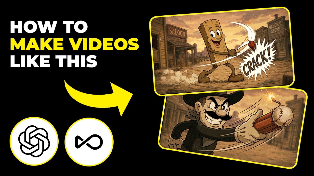How To Make Vintage 1930s Cartoon Shorts With AI