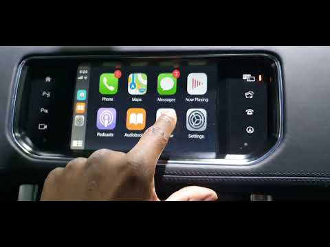 Apple carplay Range Rover SVR 2016