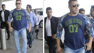 Fans Go Crazy As Salman Khan Arrives At Mumbai Airport!