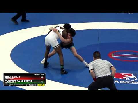 Junior 138 Ridge Lovett Team Idaho Vs Tarrence Daugherty Jr Team Donahoe