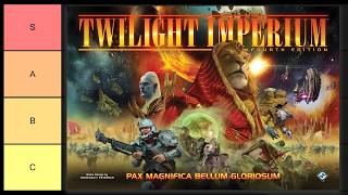 Shelfside’s Ultimate Ti4 Tier List | With Prophecy of Kings + Thunder’s Edge