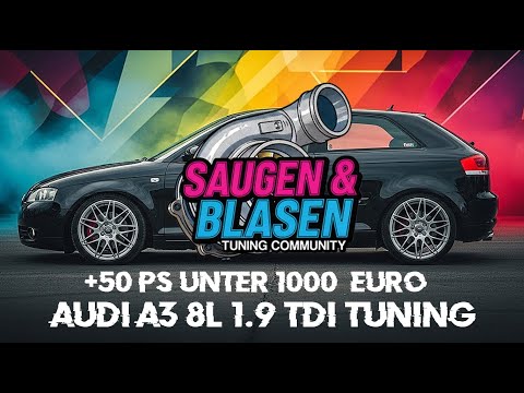 🔥 180 PS für UNTER 1000€?! Audi A3 8L 1.9 TDI Turbo Umbau Guide! 🔥