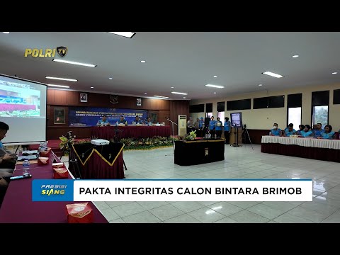 POLDA KEPRI GELAR PENANDATANGANAN PAKTA INTEGRITAS PENERIMAAN BINTARA BRIMOB T.A 2026