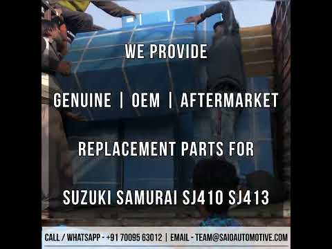 Suzuki Samurai SJ410 SJ413 Spare Parts