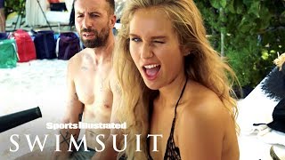 Sailor Brinkley Cook Lets Loose On A Surfboard On Set | Outtakes | Sports Illustrated Swimsuit