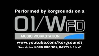 KORG SOUNDS - Inside Out (Chick Corea Electric Band) programmed on a KORG 01/W
