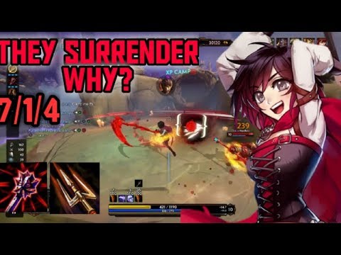 They Surrender Why? Thanatos Ruby skin (Conquest)
