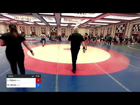 138 Lbs Rr Rnd 2 - Lexy Pabon, Maryland Vs Maura White, New Jersey 2229