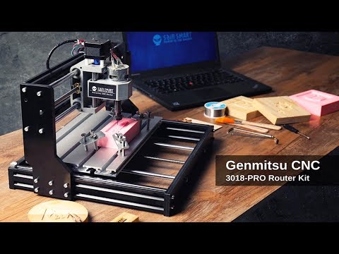 CNC Machine DIY - SainSmart Genmitsu 3018 PRO Tutorial