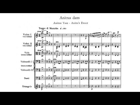 Grieg - 'Anitra's Dance' from Peer Gynt Suite No. 1 (Score)