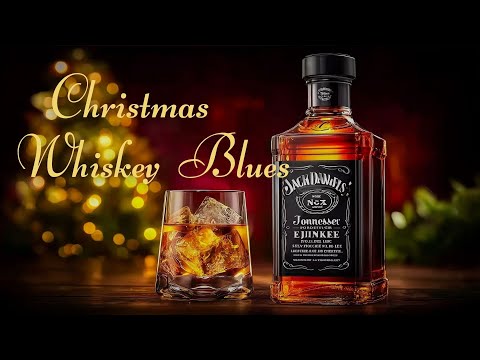 Christmas Whiskey Bar Blues ~ Slow Emotional Guitar Music for Winter Nights & Deep Feelings ❄️