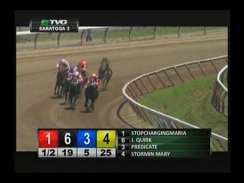 Stopchargingmaria - 2013 Saratoga Maiden Race