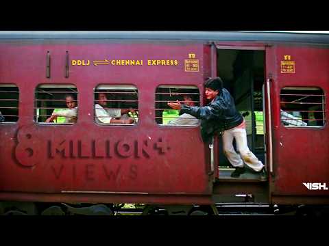 DDLJ and CHENNAI EXPRESS train scenes  | Shah Rukh Khan | FAN EDIT