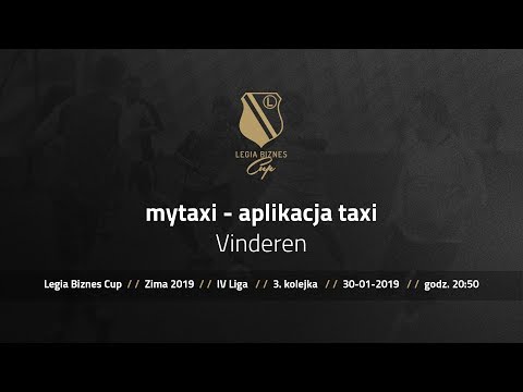 Skrót spotkania mytaxi - aplikacja taxi - Vinderen ( Legia Biznes Cup Zima 2019 )