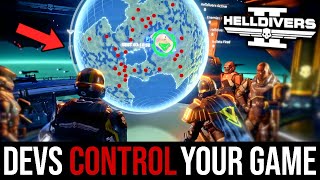 Helldivers 2: How the Devs Alter Your Missions in Realtime