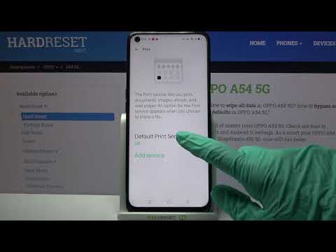How to Connect Printer to Oppo A54 5G - Enable Wireless Printing