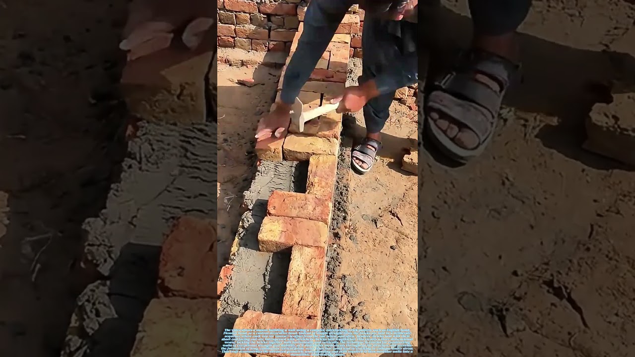 Interlocking the Wall: How a Bond Pattern Creates Incredibly Strong Masonry