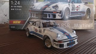 Porsche 934 RSR "Martini" 1/24 scale build Revell (07685)