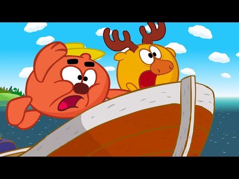 Долгая рыбалка - Смешарики 2D | Мультфильмы для детей