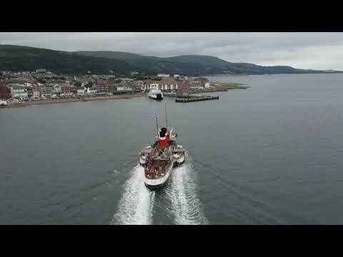 Paddle Steamer Waverley 2021 on the Clyde