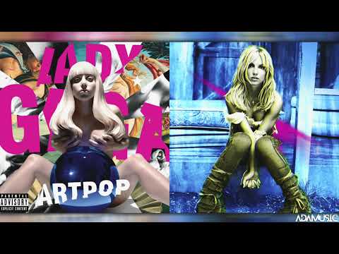 Britney Spears, Lady Gaga - G.U.Y. 4 U (MASHUP)