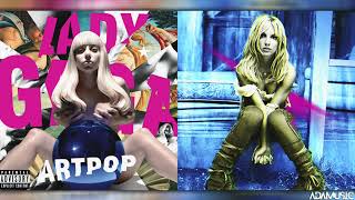 Britney Spears, Lady Gaga - G.U.Y. 4 U (MASHUP)