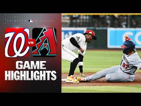 애리조나 VS 워싱턴 1:6 MLB 하이라이트