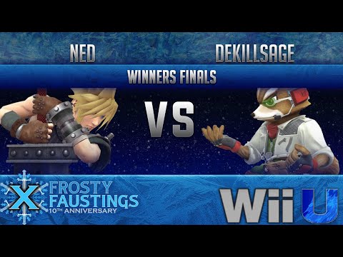 FFX - SMASH 4 WINNERS FINALS - Ned (Cloud) vs cR | dekillsage (Fox)