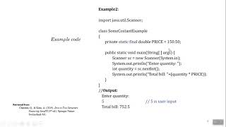 Download the video "Constants and Variables In Java"
