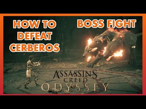 HOW TO DEFEAT CERBEROS BOSS - Assassins Creed Odyssey DLC
