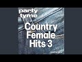 She Can't Save Him (made popular by Lisa Brokop) [vocal version]